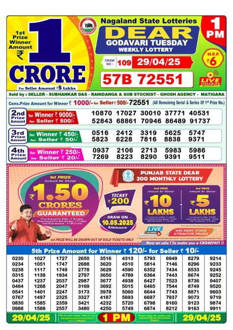 lottery sambad 29 tarikh|Lottery Sambad Today Result August 29 2024.